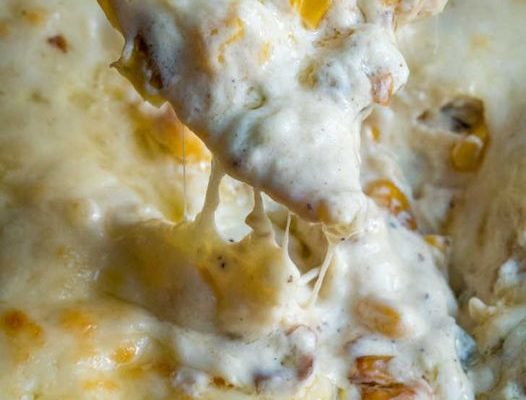 Cheesy Hot Corn Dip