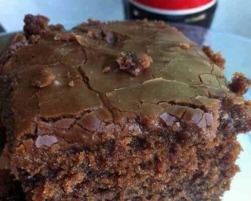 Double Chocolate Coca Cola Cake