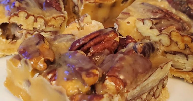 Caramel Pecan Dream Bars