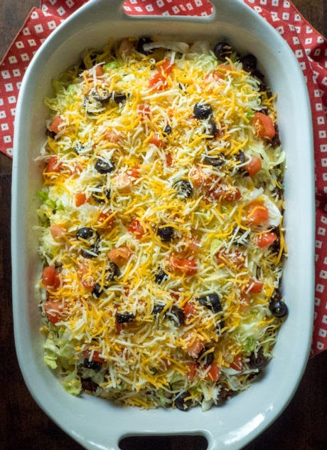 Cheesy Taco Casserole