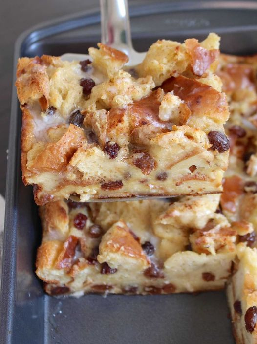 Cinnamon Raisin Bread Pudding