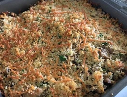 Stuffed Mushroom Casserole