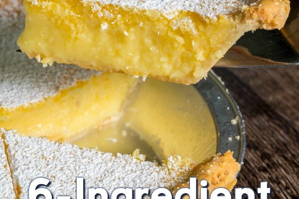 6-Ingredient Blender Lemon Pie