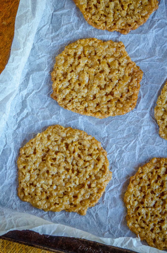 Oatmeal Lace Cookies