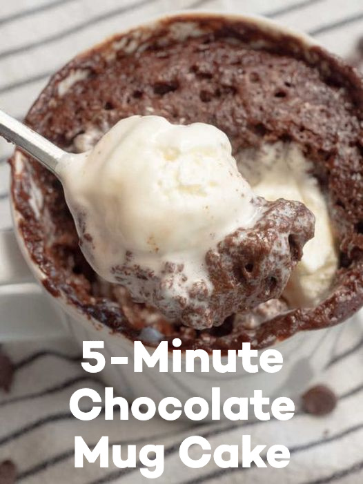 5-Minute Chocolate Mug Cake