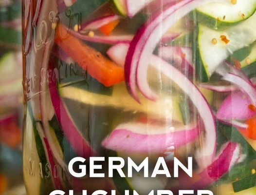 Refrigerator Cucumber Salad