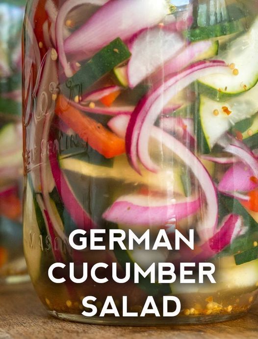 Refrigerator Cucumber Salad