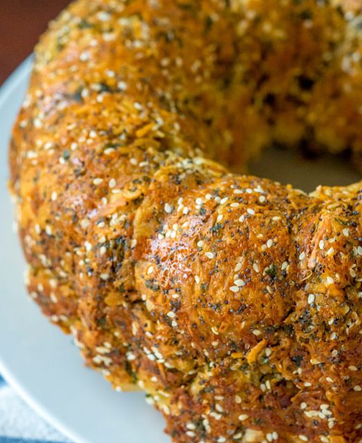 Everything Bagel Monkey Bread