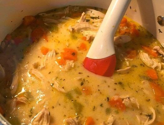 Ranch Chicken and Rice Soup