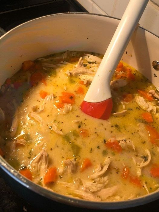 Ranch Chicken and Rice Soup