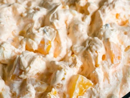 Millionaire Peach Salad