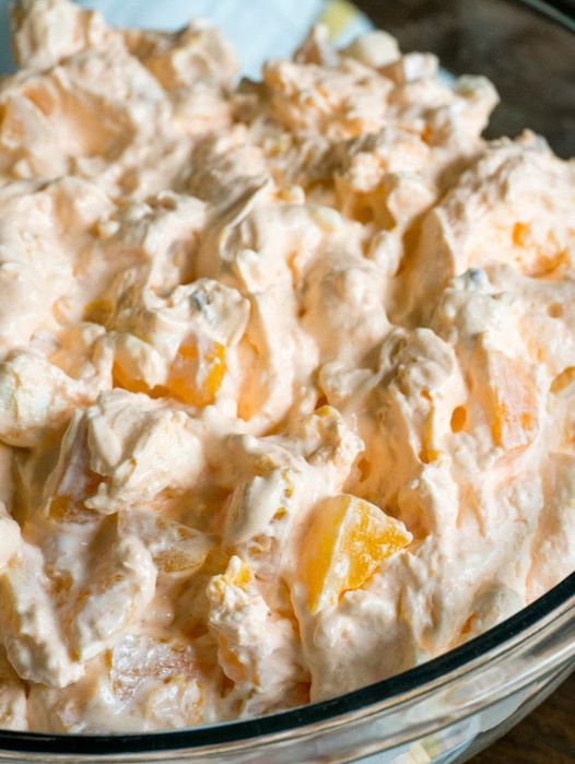 Millionaire Peach Salad