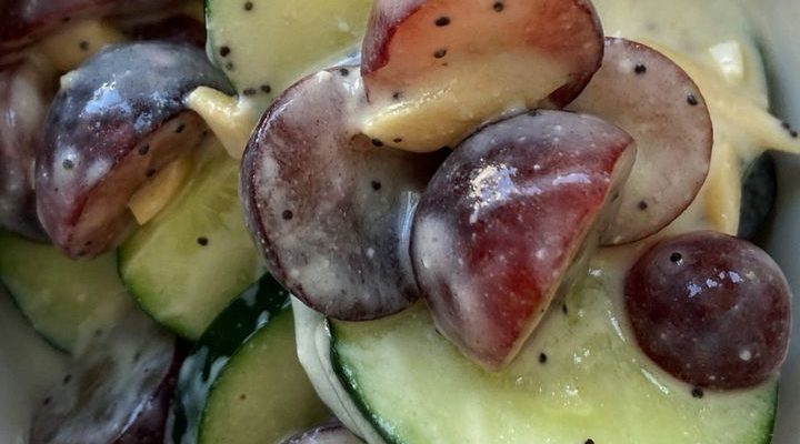 Cucumber Grape Salad