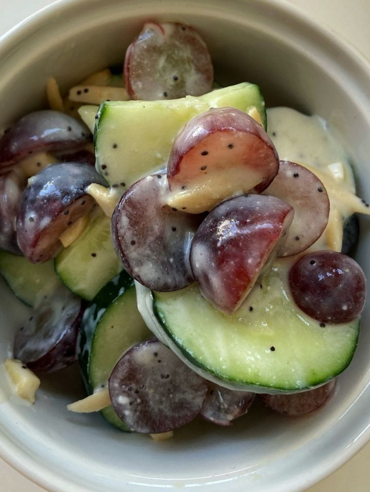 Cucumber Grape Salad