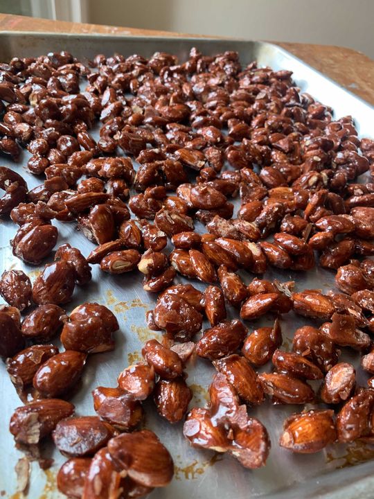 Spiced Roasted Almonds