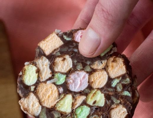 Chocolate Church Window Cookies
