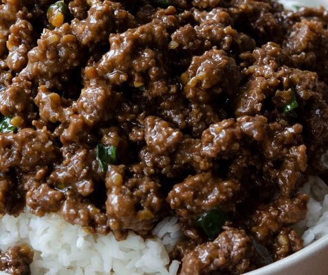 Mongolian Ground Beef