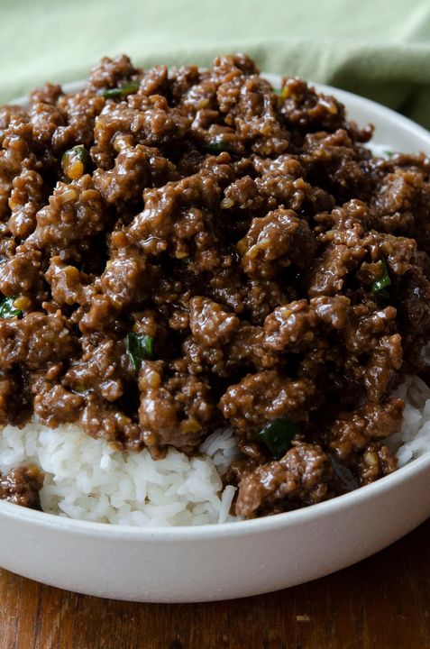 Mongolian Ground Beef