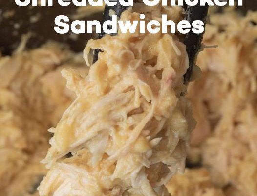 Ohio Shredded Chicken Sandwiches