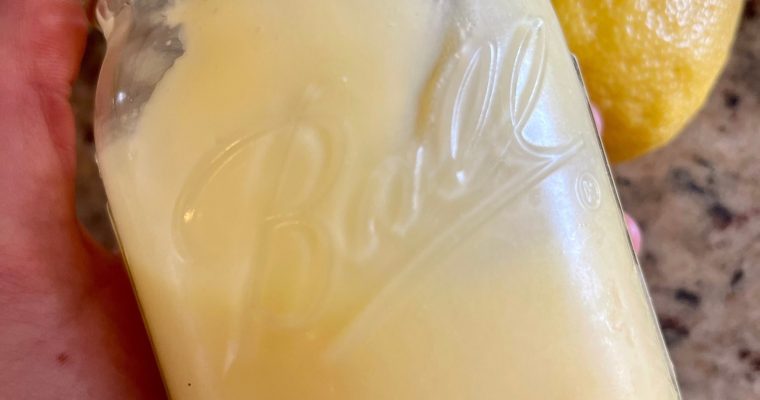 Homemade Lemon Curd