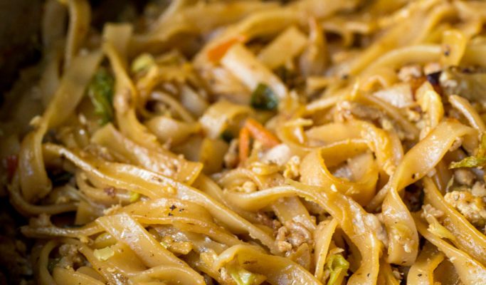 Potsticker Noodle Bowls