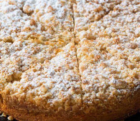 Lemon Crumble Breakfast Cake