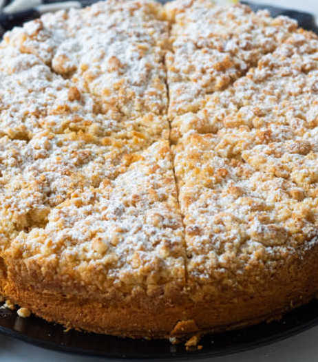Lemon Crumble Breakfast Cake
