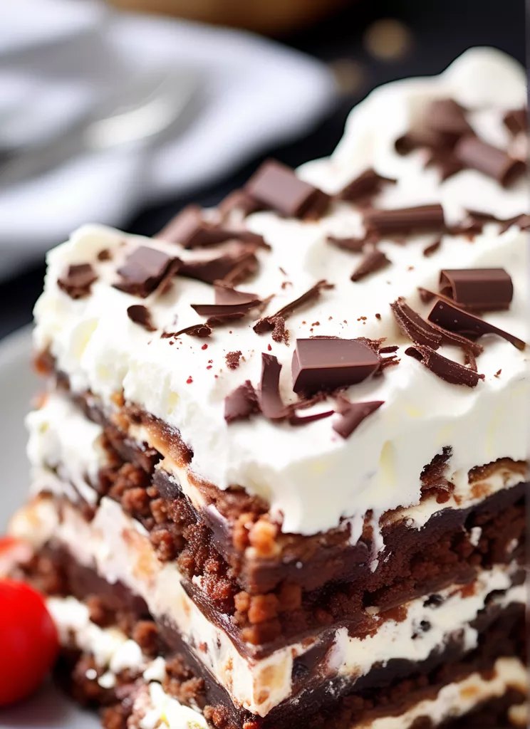 Heavenly No-Bake Chocolate Lasagna