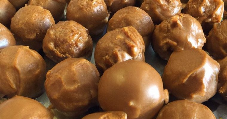 Christmas Chocolate Peanut Butter Balls