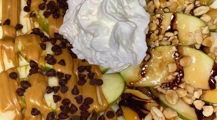 Caramel Apple Nachos