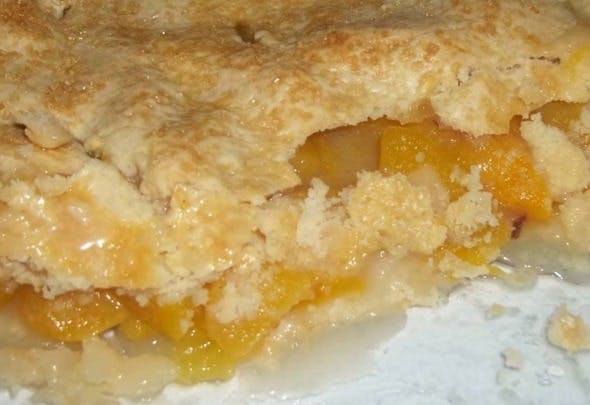 Grandma’s Fresh Peach Cobbler