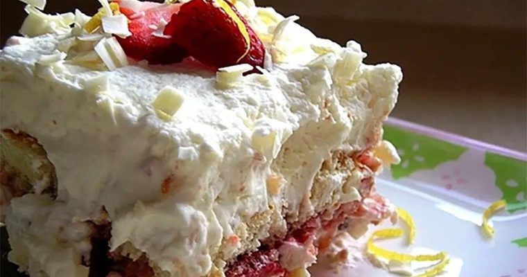 Strawberry Tiramisu