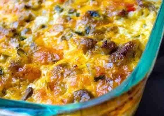 Fireman’s Overnight Breakfast Casserole With Country Gravy