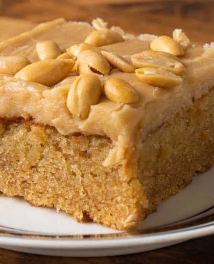 Old-Fashioned Peanut Butter Cake