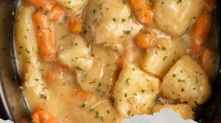 Crockpot Ranch Chicken and Potatoes