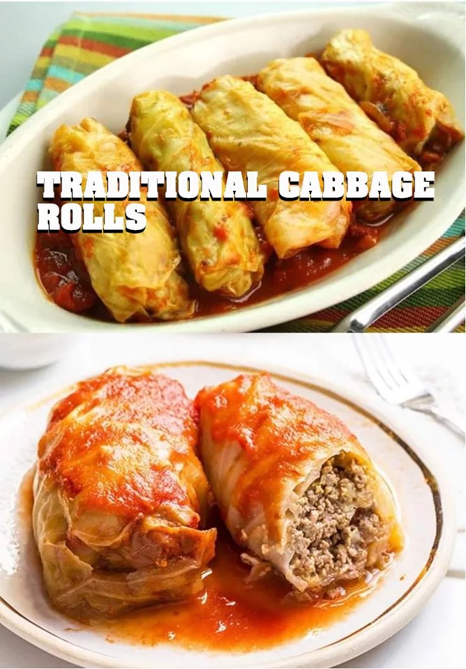 TRADITIONAL CABBAGE ROLLS