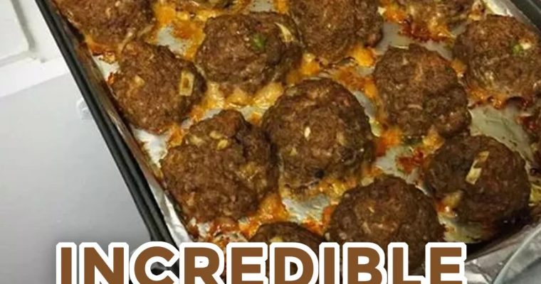 INCREDIBLE BAKED MEATBALLS
