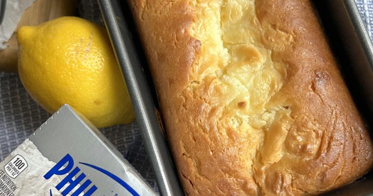 Lemon Cream Cheese Bread