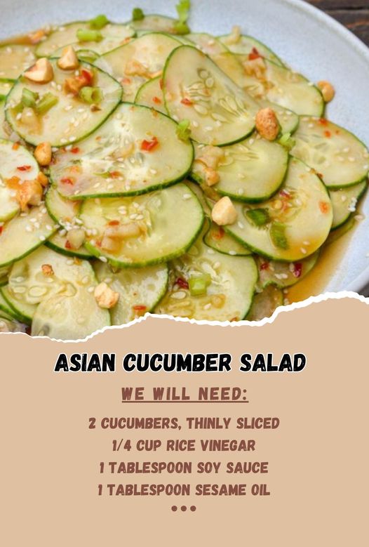 Asian Cucumber Salad
