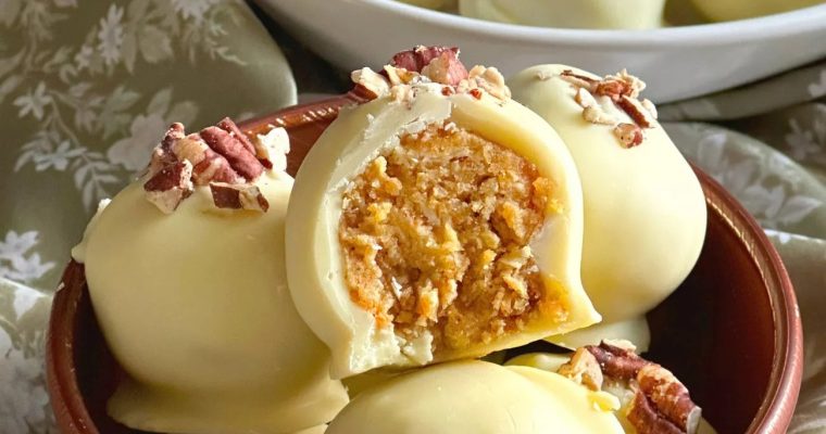 Carrot Cake Truffles