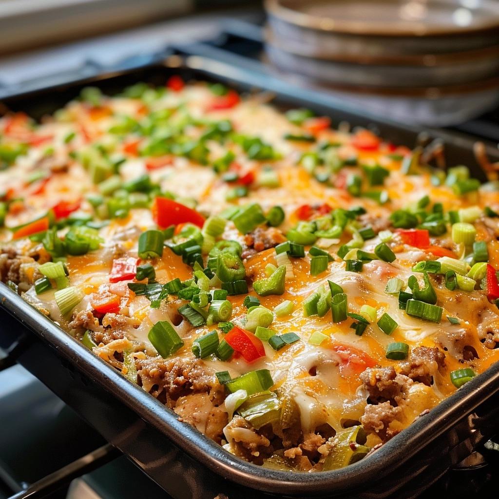 Stuffed Bell Pepper Casserole