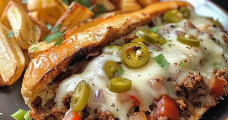 Philly Cheese Steak Sandwich