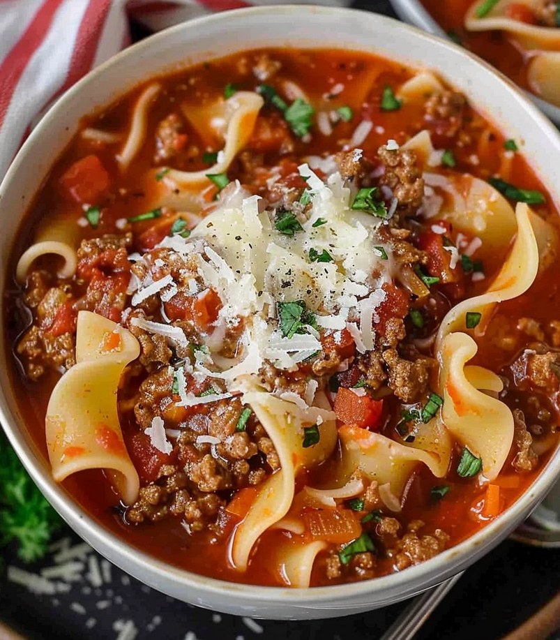 Slow Cooker Ravioli Lasagna