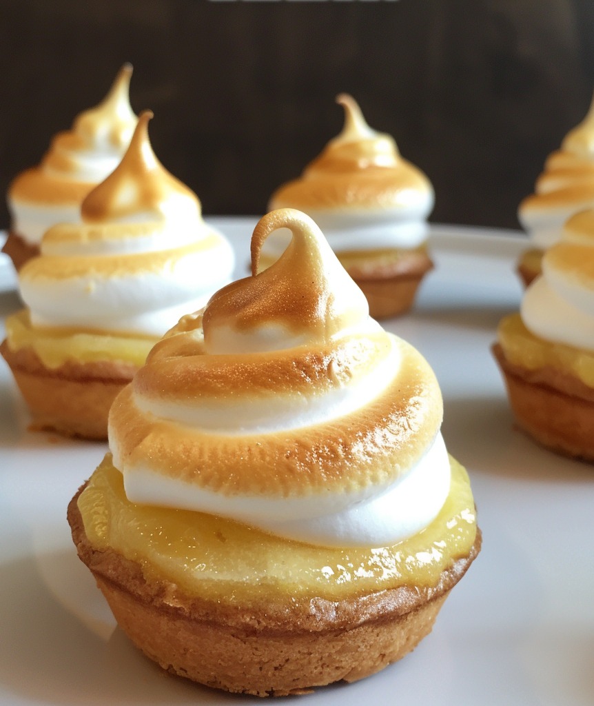 Lemon Meringue Pie Bites