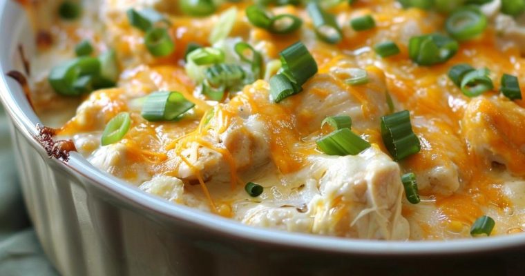 Cheesy Sour Cream Chicken Casserole