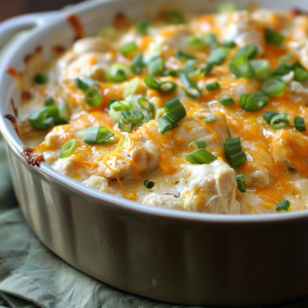 Cheesy Sour Cream Chicken Casserole