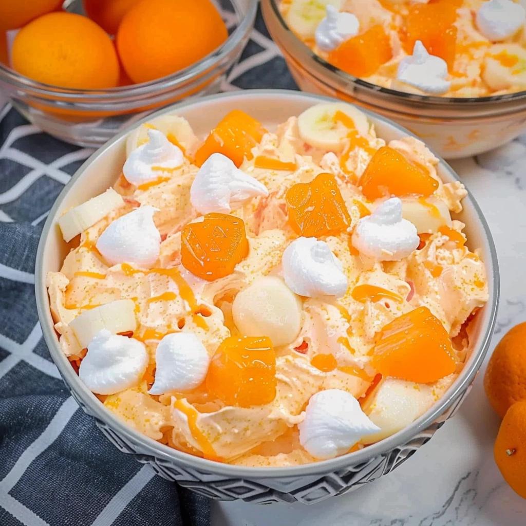 Creamsicle Orange Fluff