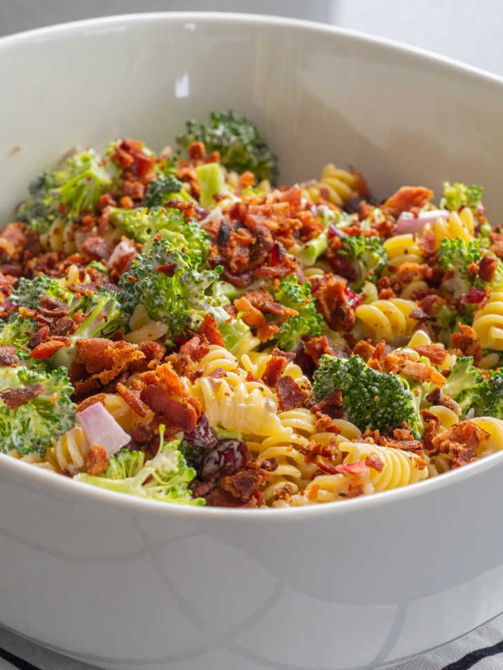 Bacon Broccoli Pasta Salad