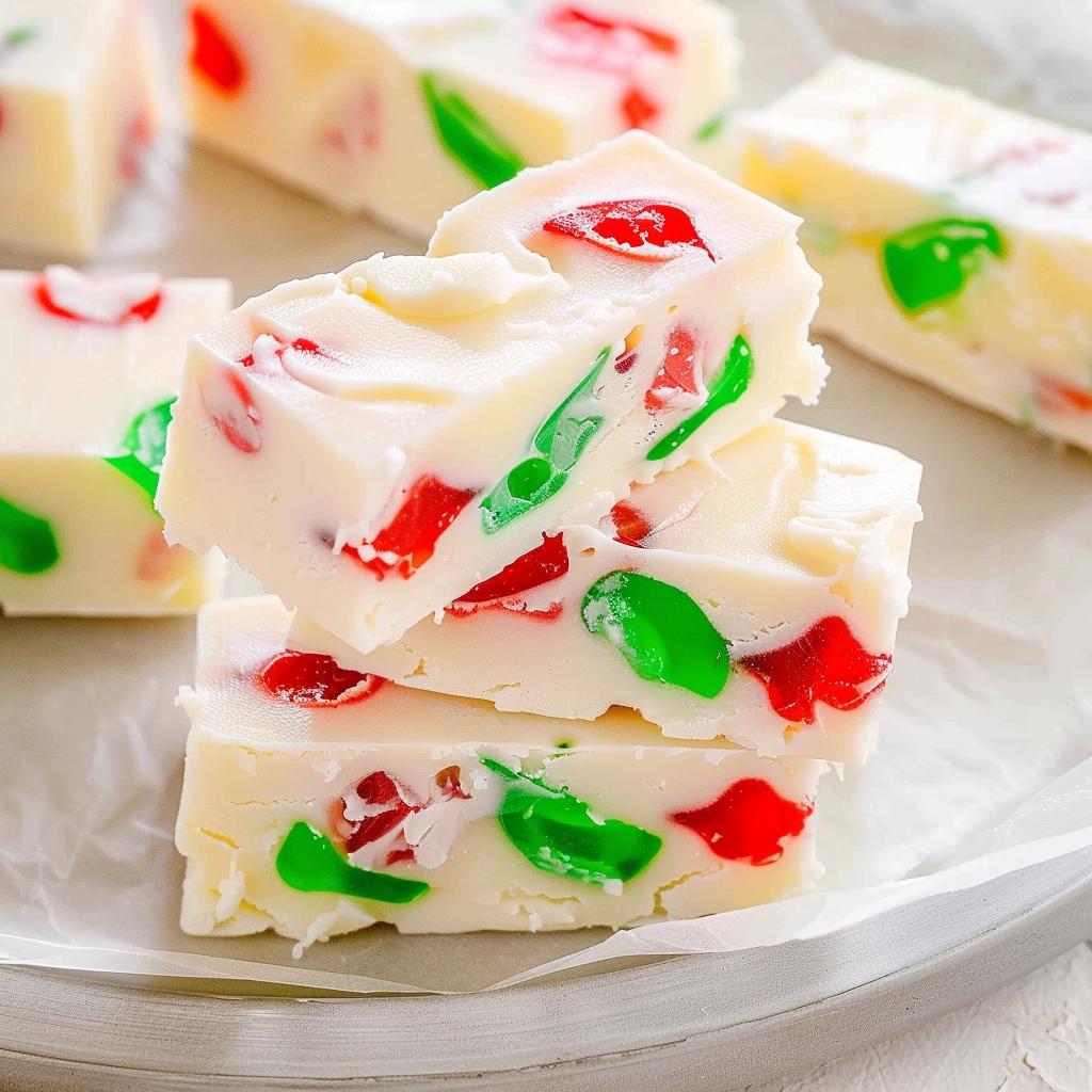 Four Ingredient Nougat Bars