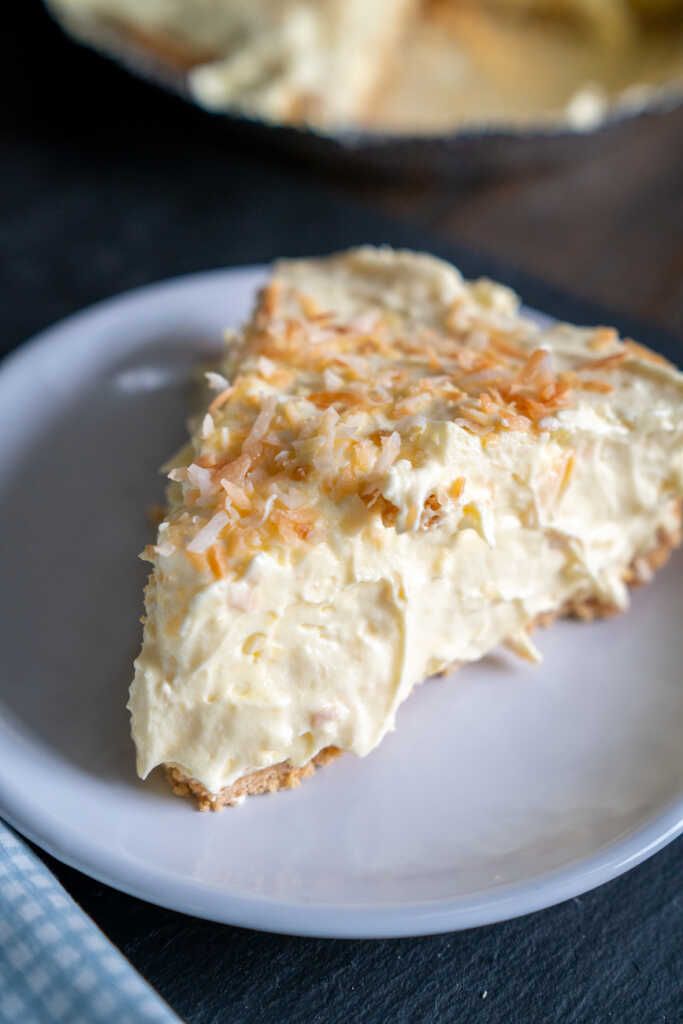 No-Cook Coconut Pie